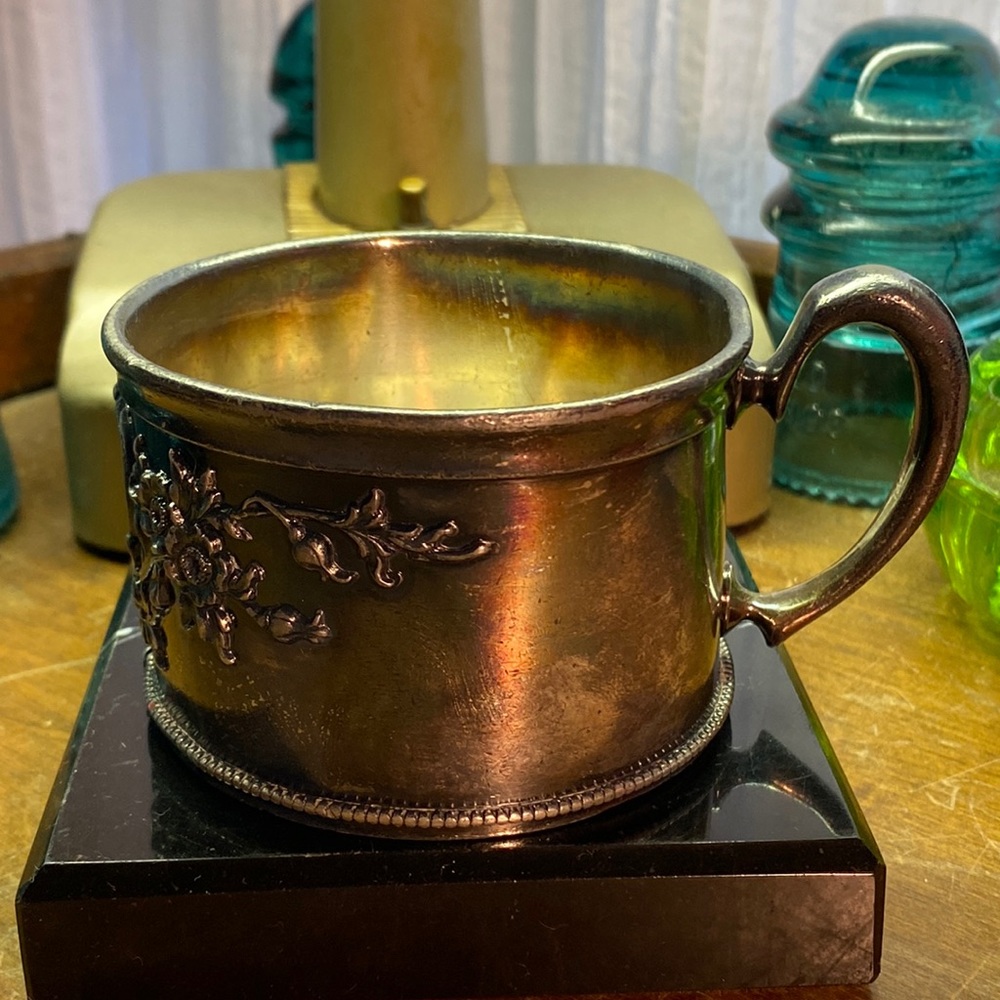 Reed & Barton No. 2144 Gilt Plated Silver Cup